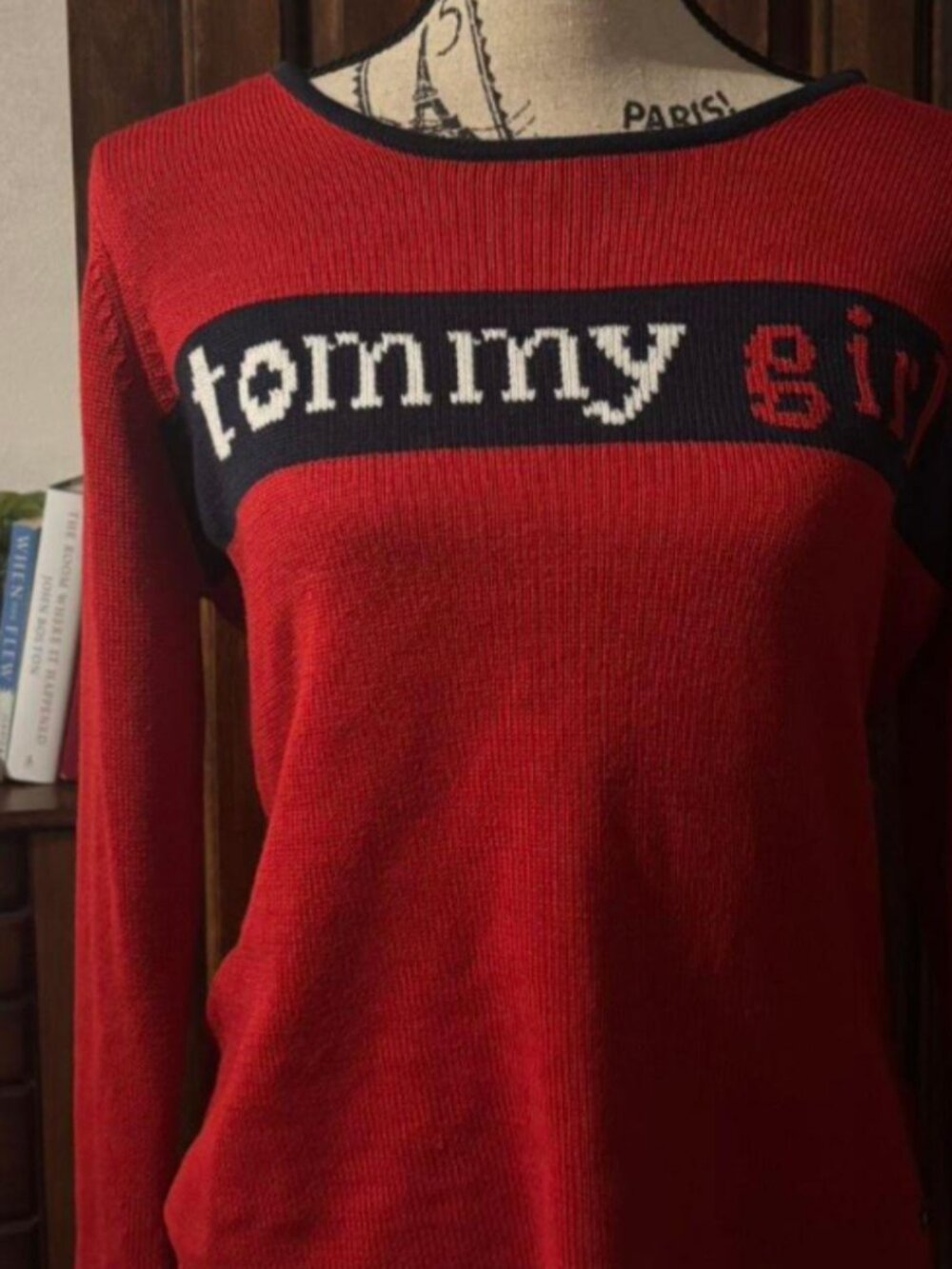 Tommy Hilfiger Women's Red Jumper